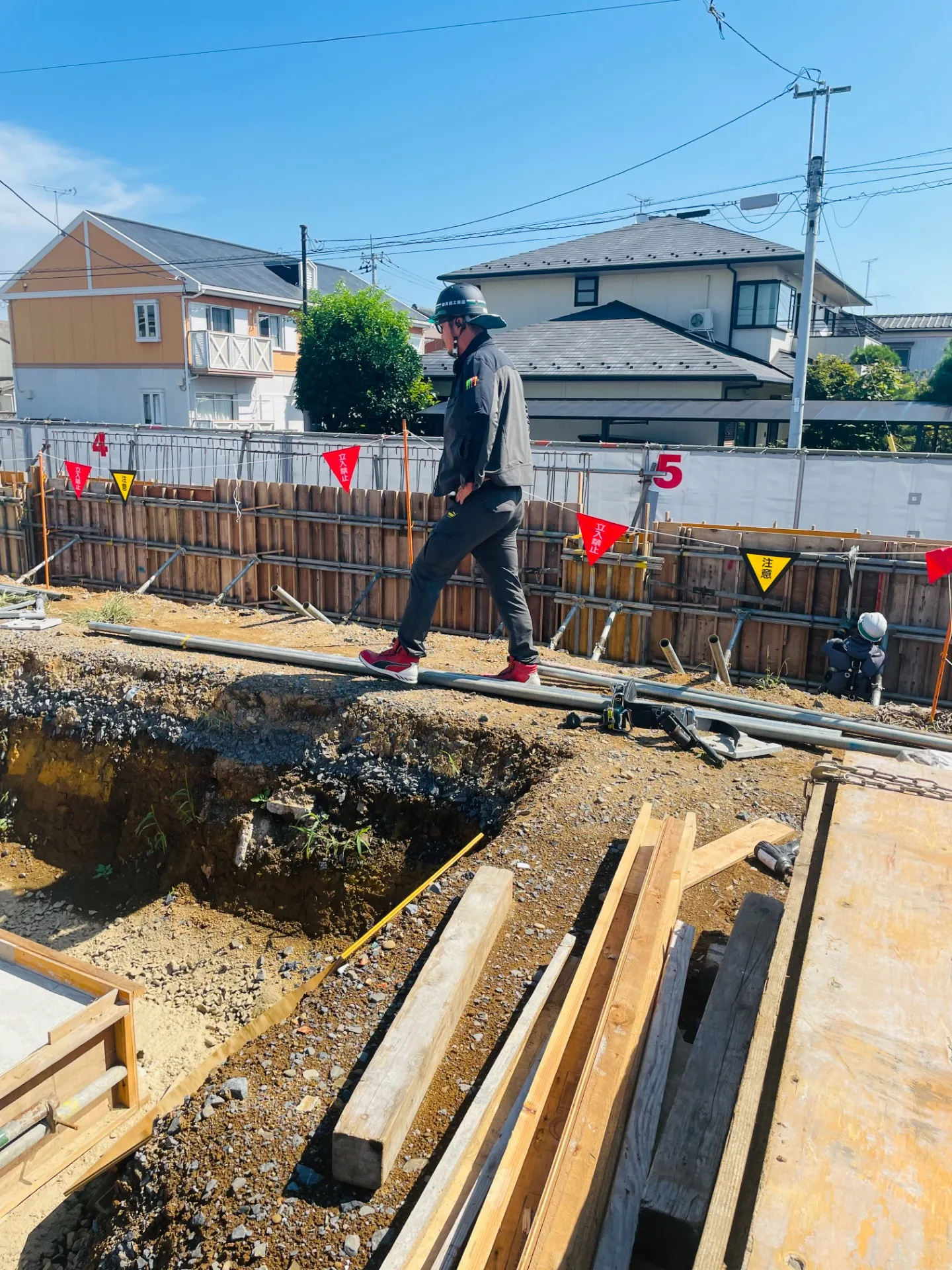 ㈱矢橋工務店 現場視察